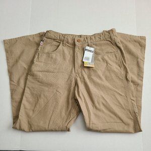 Carhartt Men's FRB159 Flame-Resistant Midweight Canvas jeans 33×32